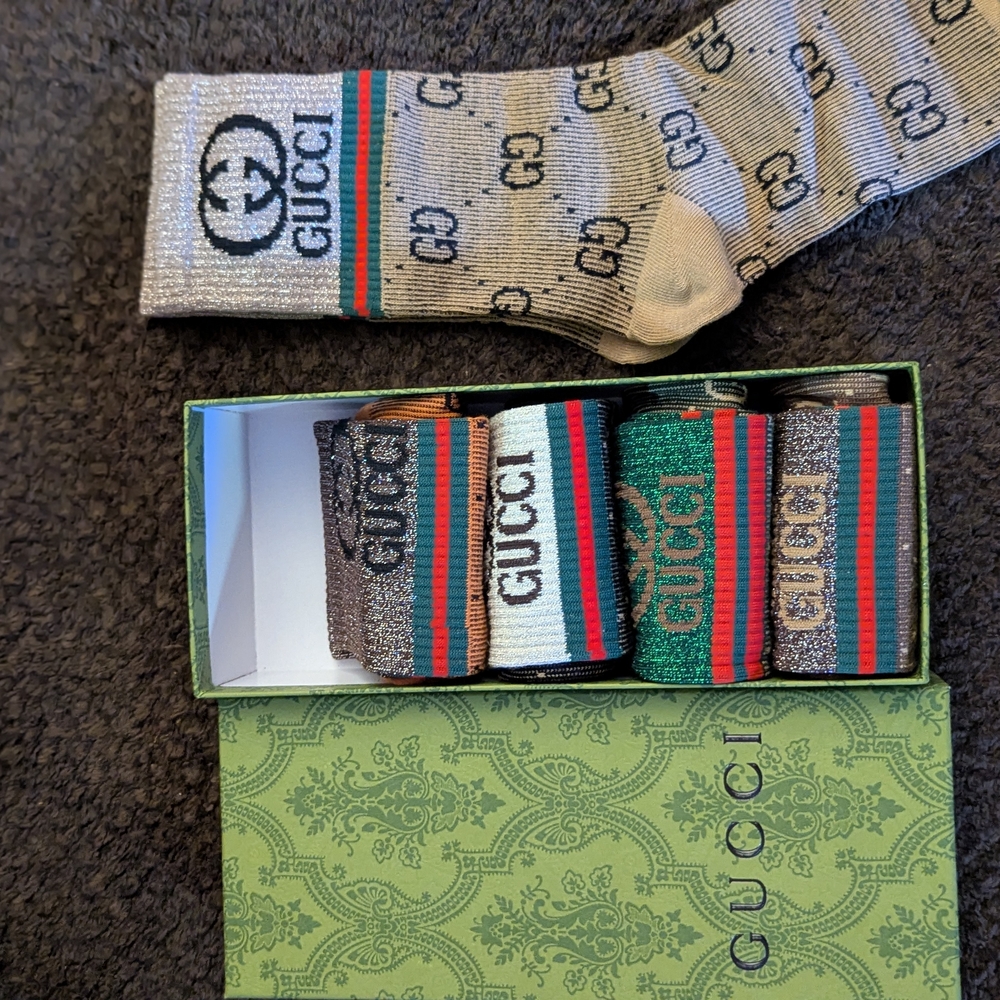 Gucci Multicolor Socks Set